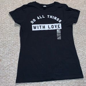 fruit of the loom black large t-shirt